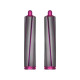 Довгі циліндричні насадки Dyson Airwrap 40mm (Nickel/Fuchsia)